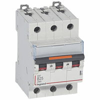 Legrand 409731 Mcb Dx3 3P B25A 25Ka afbeelding 2
