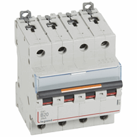 Legrand 409743 Mcb Dx3 4P B20A 25Ka afbeelding 2