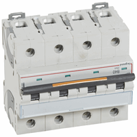 Legrand 409746 Mcb Dx3 4P B40A 25Ka afbeelding 2