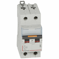 Legrand 409767 Mcb Dx3 2P C10A 25Ka afbeelding 2