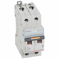 Legrand 409770 Mcb Dx3 2P C25A 25Ka afbeelding 2
