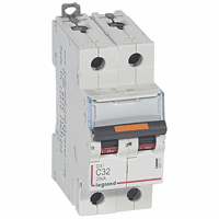 Legrand 409771 Mcb Dx3 2P C32A 25Ka afbeelding 2