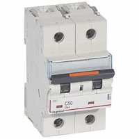 Legrand 409773 Mcb Dx3 2P C50A 25Ka afbeelding 2