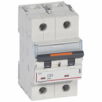 Legrand 409774 Mcb Dx3 2P C63A 25Ka afbeelding 2