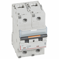 Legrand 409776 Mcb Dx3 2P C100A 25Ka afbeelding 2