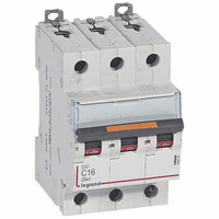 Legrand 409781 Mcb Dx3 3P C16A 25Ka afbeelding 2