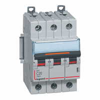 Legrand 409782 Mcb Dx3 3P C20A 25Ka afbeelding 2
