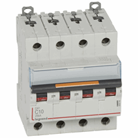 Legrand 409793 Mcb Dx3 4P C10A 25Ka afbeelding 2