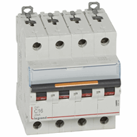 Legrand 409794 Mcb Dx3 4P C16A 25Ka afbeelding 2