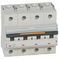 Legrand 409797 Mcb Dx3 4P C32A 25Ka afbeelding 2