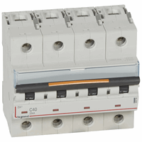 Legrand 409798 Installatieautomaat Dx3 4P C40 afbeelding 2