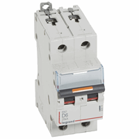 Legrand 409818 Mcb Dx3 2P D6A 25Ka afbeelding 2