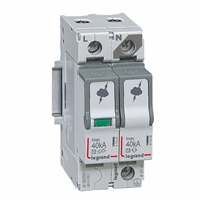 Legrand 412246 Oversp.T2-1P+N-40Ka 1.2kv-320V afbeelding 2