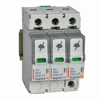 Legrand 412252 Oversp.T1+T2-3P-8Ka 1.3kv-320V afbeelding 2