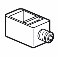 Legrand 421027 Kooiklem Fl1X95/Mass1X120 afbeelding 2