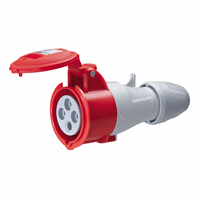 Legrand 555107 K.Stek. 400V 16A 3P Ip44 P17 afbeelding 2