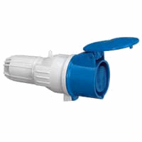 Legrand 555112 K.Stek. 500V 16A 4P Ip44 P17 afbeelding 2