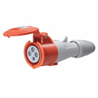 Legrand 555217 K.Stek. 400V 32A 3P Ip44 P17 afbeelding 2