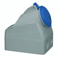 Legrand 555256 opb. WCD 230V 32A 5P Ip44 P17 afbeelding 2