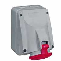 Legrand 555257 opb. WCD 400V 32A 3P Ip44 P17 afbeelding 2