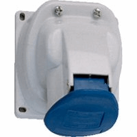 Legrand 555263 opb. WCD 500V 32A 5P Ip44 P17 afbeelding 2