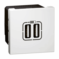Legrand 572078 Mosaic Usb Voeding 100-230V 50 afbeelding 2