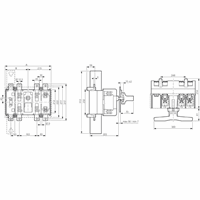 Legrand 605103 Spx-D 3P 630A Nh 3 afbeelding 2