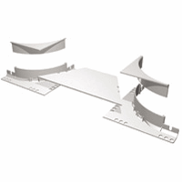 Legrand 637873 T-Stuk Kabelgoot Ispl Kunststo afbeelding 2