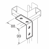 Legrand Sb504 Bevestigingshoek Thvz 4-Gats 9 afbeelding 2