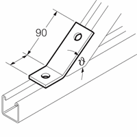 Legrand Sb524 Bev.Strip 45Gr. Thvz 115X40mm afbeelding 2
