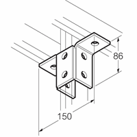 Legrand Sb700 Bevestiging T-Montage Thvz C41 afbeelding 2