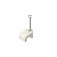 Kleinhuis 1501/15W Sn Clip Plat 6mm Wit afbeelding 2