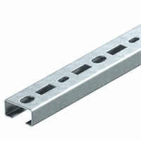Obo 1268 L 2M Fs Profielrail Geperf. Sleufbreed afbeelding 2