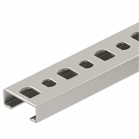 Obo 2060 L 2M Va Profielrail Gesl 20X8X2000 Rvs afbeelding 2