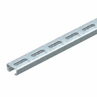 Obo 2063 L 2M Ft Profielrail Langsgeperforeerd. afbeelding 2
