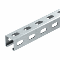 Obo Ms 41 Ls 6M Ft Profielrail Zijperforatie Sleu afbeelding 2