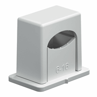 Obo 3050 Lgr Druk-Iso-Zadel 6-16mm Polysty afbeelding 2