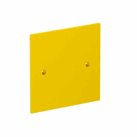 Obo Vh-P1 Afdekplaat Blind 95X95mm Koolz afbeelding 2