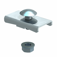Obo Lks 40 Fs Klemstuk Voor Kabelladder L45 afbeelding 2