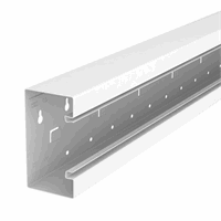 Obo Gs-S70130Rw Stalen Wandgoot RAl 9010 3 Met afbeelding 2