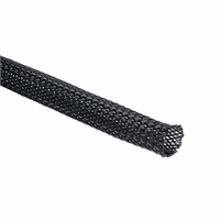 Gevlochten kous in dispenserbox zwart 25mm afbeelding 2