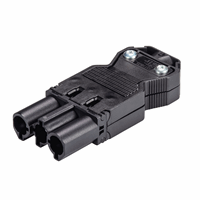 Wieland GST18 steker Male zwart 92.932.3053.1