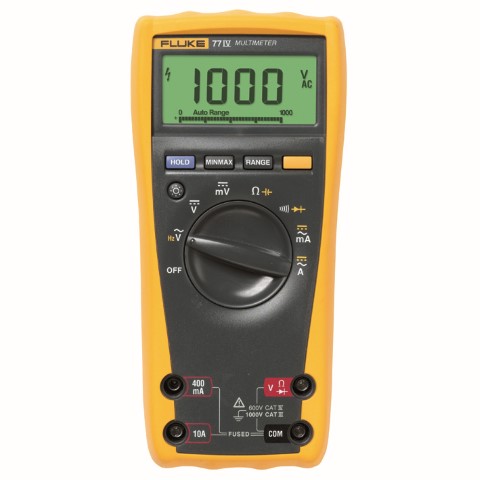 Fluke Fl 77-4/Eur Multimeter Groot Displ+Tl75 afbeelding 2