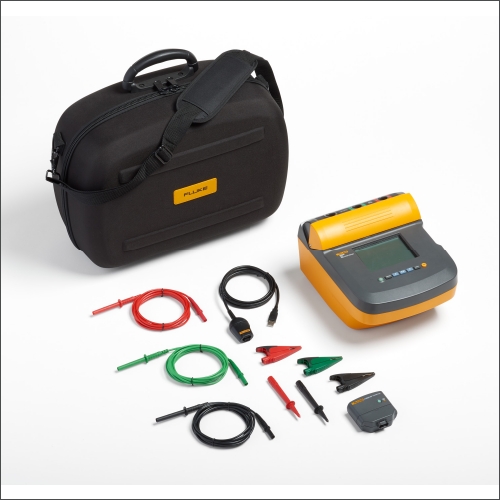 Fluke Fl-1550C Fc Isolatieweerst.Meter 5kv +Tas afbeelding 2