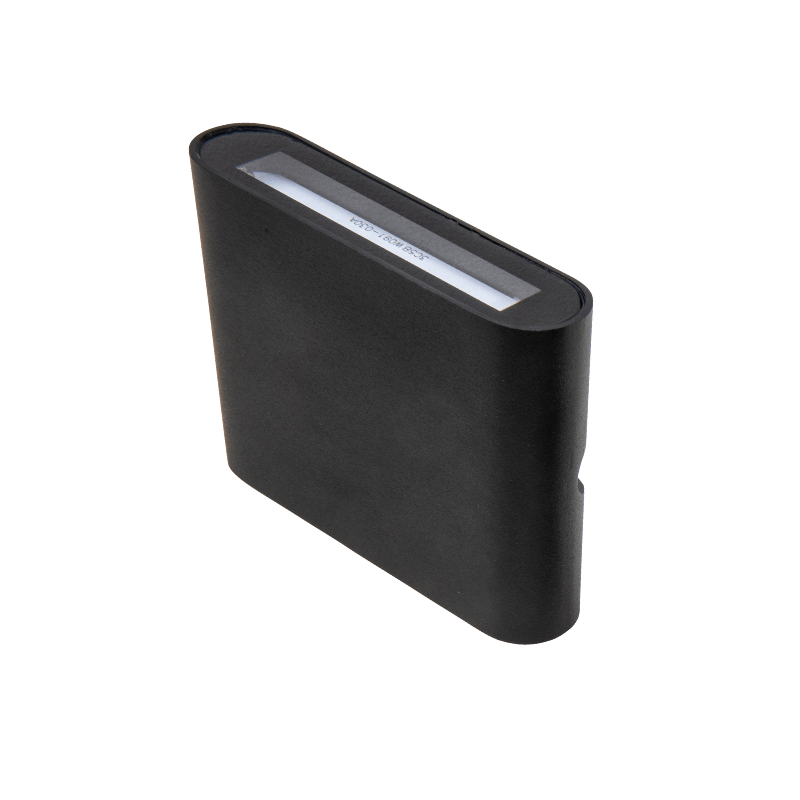 Wandlamp Up/down 6,9W 2700K dimb. zwart