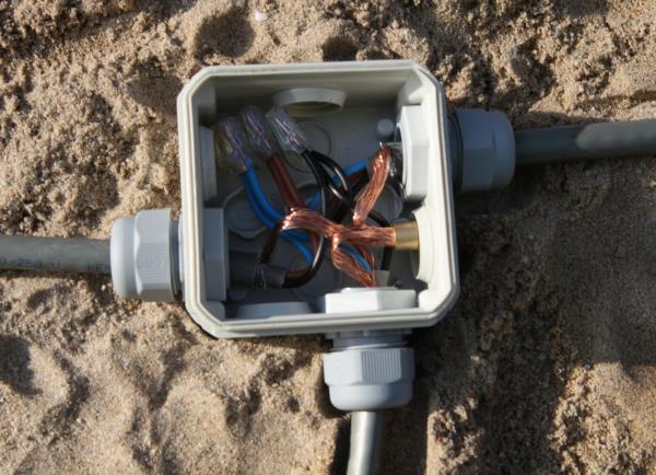 Gietmof kabeldoos 270ml PU giethars 3xM25