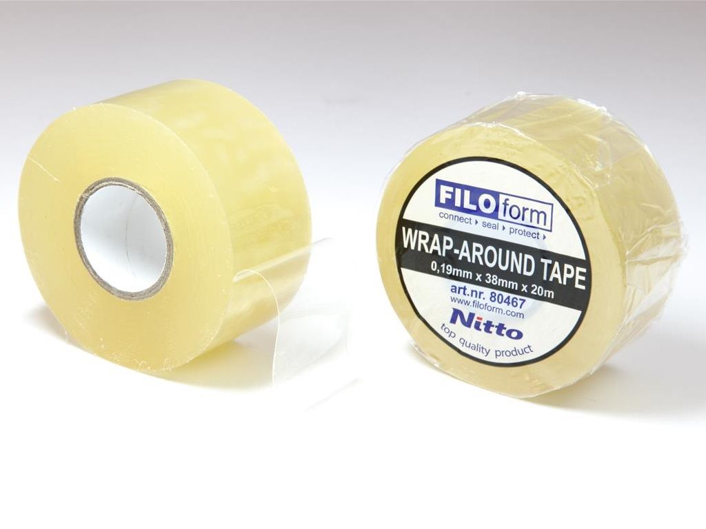 Filoform Cb330105 Wikkeltape Transp 38mmx20M afbeelding 2