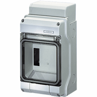 Installatiekast 4 mod. incl. deur IP65 PE afbeelding 2