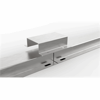 Beschermprofiel RVS, 40x20mm inwendig (bxh)