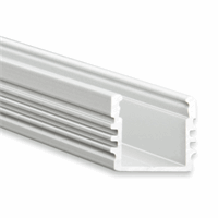 LED-strip profiel hoog PL2 max. 12mm opb alu 2m afbeelding 2